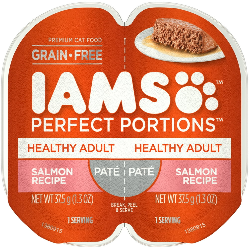 IAMS PERFECT PORTIONS Healthy Adult Grain Free Wet Cat ...