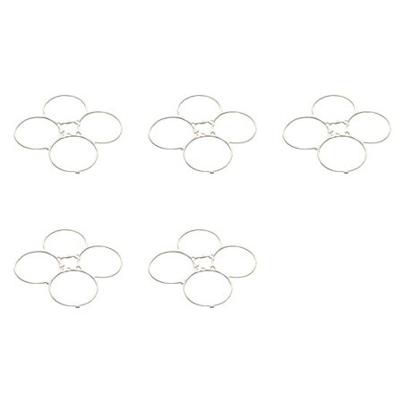 HobbyFlip Nano Quadcopter Protection Cover Guard Propeller H111-10 Compatible with Hubsan Nano Q4 H111 5 Pack