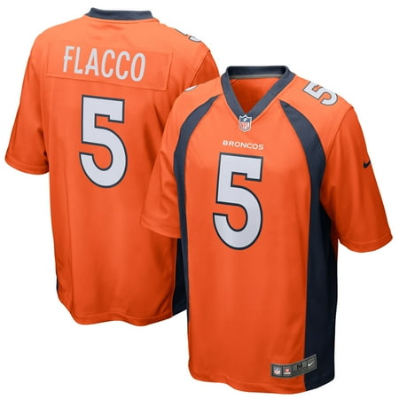 Orange Jersey - Joe Flacco Denver Broncos Nike Game Jersey - Orange