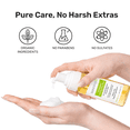 thumbnail image 6 of Kosmatology® Lemongrass Organic Foaming Face Wash – 6 fl oz | Natural Acne Treatment for Oily & Rosacea-Prone Skin | Gentle Cleanser with Rosemary & Lavender | Vegan & Cruelty-Free, 6 of 9
