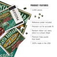 thumbnail image 3 of Lantern Press 1000 Piece Jigsaw Puzzle, Santa Barbara, California, Surf Shop Vintage Sign, 3 of 5