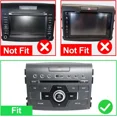 thumbnail image 2 of 4+64G Android 14 Car Stereo for Honda CR-V 2012-2016 with Carplay Android Auto GPS Navigation 10in Touchscreen Car Radio Player with Wifi Bluetooth FM/RDS SWC Mirror Link + AHD Reverse Camera Mic, 2 of 5