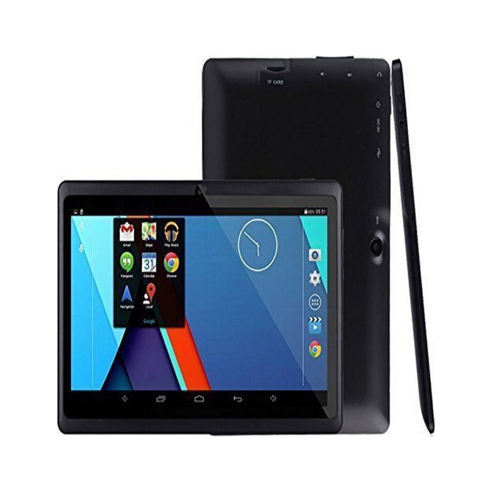 Jacenvly Tablets For Adults In Electronics New 7Inch Android 4.4 Duad Core Tablet Pc 1Gb + 8Gb Dual Camera Wifi Bluetoot Colourful