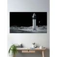 thumbnail image 2 of Bloom Theory Spacex Lunar Lander (4K) Poster Wall Art, Modern Wall Decor, 24x36 UNFRAMED, 2 of 3