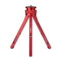 thumbnail image 1 of Trépied de Bureau Mini en Alliage d'Aluminium Rouge avec Réglage en Hauteur Progressif (2.24-6.06 Po), Interface Universelle 1/4 Pouce, Léger 5.93oz, Design Pliable (7.09x1.57x1.57 Po) - Appareil Photo Portable, 1 of 6