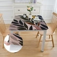 thumbnail image 2 of Acheng Leaves Rainbow Pattern Square Tablecloth 100% Polyester Fiber 52*52, 2 of 8