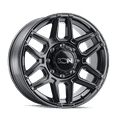 thumbnail image 2 of Ion 146 17X9 6X135 0Et 87.1Cb Gloss Black, 2 of 4
