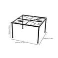 thumbnail image 2 of unbranded Soporte De Bowl Elevado En Hierro Color Negro Para Comida Y Pollos, 2 of 8