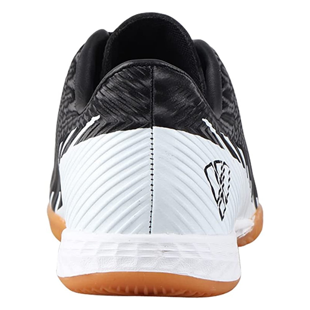 Vizari Kids Tesoro Junior Indoor Soccer Shoes for Boys and Girls - Black / White