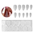 thumbnail image 4 of Prensa ovalada en las uñas puntas de uñas postizas de cobertura completa uñas postizas de ataúd DIY inofensivas sin olor peculiar para salones para el hogar ANGGREK Otros, 4 of 8
