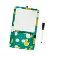 thumbnail image 4 of Bolsillo de almacenamiento magnético BLESIY con tablero de mensajes recordatorio de lista de compras verde, 4 of 8