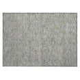 thumbnail image 2 of Addison Rugs Chantille Indoor/Outdoor Transitional Circles Gray Washable Rectangle Rug, 1'8" x 2'6", 2 of 6