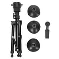 thumbnail image 2 of Metal Mannequin Head Stand, Adjustable  Head Stand Tripod Mannequin Head Stand Metal Holder for Mannequin Head, Hairdressing Training Head Tripod Accessory, 2 of 8