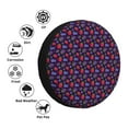 thumbnail image 4 of Fotbe Blackberries Funda de Llanta de Repuesto con Estampado, Engrosada, Ajuste Universal para Jeep, Remolque, RV, SUV, Camión-16 inch, 4 of 6