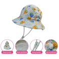 thumbnail image 3 of Sombrero de sol para niños, accesorio de verano para playa, gorra de ala ancha para protección UV de niño y niña, vacaciones y natación, 3 of 3