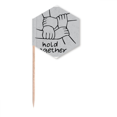 thumbnail image 1 of Hold Together Personalized Gesture Toothpick Flags Cupcake Picks Party Celebration, 1 of 3