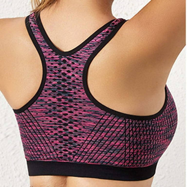 HWRETIE Womens Bras Large Size Discount Sales Push Up Zip Front