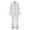 White, variant on Wang6 Satin Pajamas for Women Sets Soft Silk Pjs Lounge Set 2 Piece Long Sleeve Button down V Neck Shirts Wide Leg Pants Loose Stripe Printed Sleepwear Nightwear Sets White XL