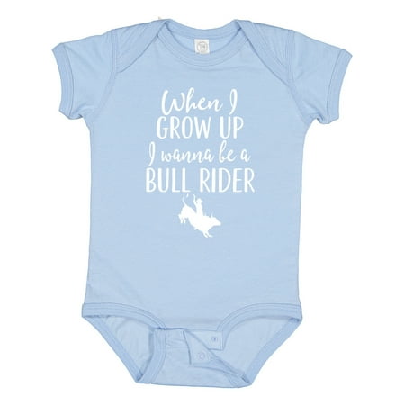 

Inktastic Future Bull Rider Rodeo Gift Baby Boy Bodysuit
