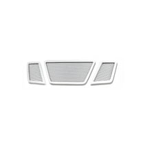 APS Compatible with Nissan Pathfinder 2005-2007 Nissan Frontier 2005-2008 Main Upper Stainless Steel Chrome Mesh Front Grill Grille Insert N76505T