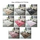thumbnail image 4 of Matsuzay Alfombra nórdica INS, alfombra rectangular sencilla moderna, teñido anudado, suave, cómoda, respetuosa con la piel, alfombrilla de Suministros térmicos beige camello, 4 of 6