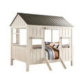 thumbnail image 2 of Loft Bed (Twin), Espresso - Pine Wood, MDF, Plywood Espresso (Root Beer), 2 of 3