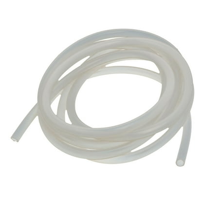 - 4mm x 6mm Heat Resistant Soft Silicone Tube Hose Pipe 2M Length Milky