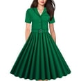 thumbnail image 1 of Ketyyh-chn99 Robe Maxi Robe d'Été Robes pour Femmes Combinaisons Manches à Volants Shorts Robe Mini GN2,S, 1 of 4