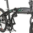 thumbnail image 6 of Folding Bikes for Women,Adult Folding Bike with 7 Speed, Adjustable Height Portable Adult Bike, Folding Bicycle with 20" Wheels, Compact Leisure Foldable Bike for Work, School, Black, 6 of 9
