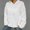 White, variant on ITSAME Hooded Sweatshirt for Womens, Crewneck Loose Casual Letter Prints Fashion Pullover Hoodie White L