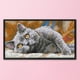 thumbnail image 5 of Canvas Artwork DIY Print 14CT Stamped Quiet Animal Kit Costura Punto de cruz, 5 of 9
