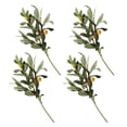 thumbnail image 1 of Simulación de Tallos de Rama de Olivo Artificial de Oliva Ramas Falsas Tallos de Oliva para Jarrón Ramas de Olivo Falsas, 1 of 8