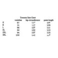 thumbnail image 5 of Men's Linen Pants Casual Loose Pants Drawstring Elastic Waist Sweatpants, 5 of 5