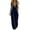 Dark Blue, variant on Women's Sleeveless Jumpsuit, Spring Summer Double Pocket With Loose Fit, Casual One-Piece For Relaxed Style Black XL