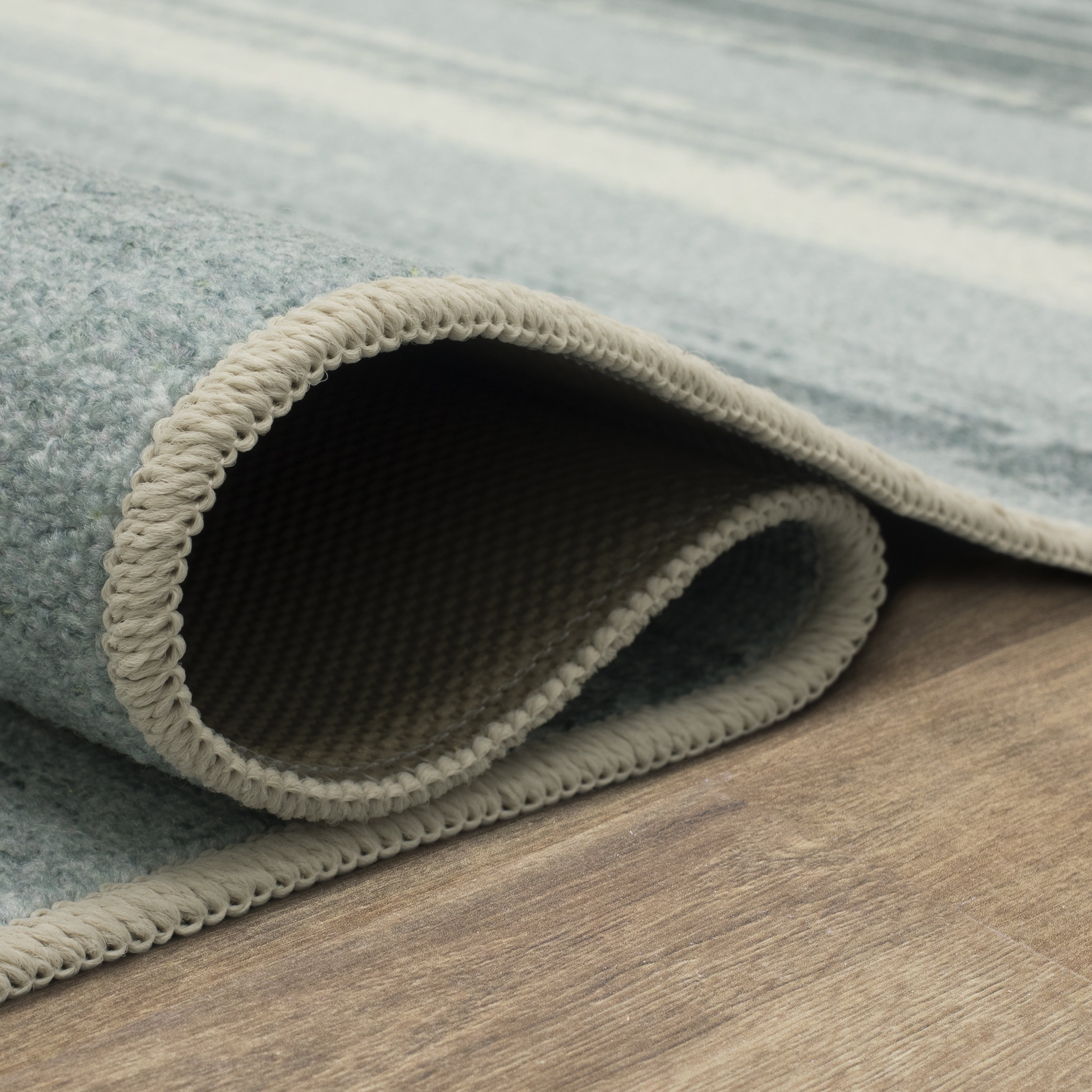 Mohawk Home Avenue Stripe Area Rug, Blue, 7' 6" x 10'