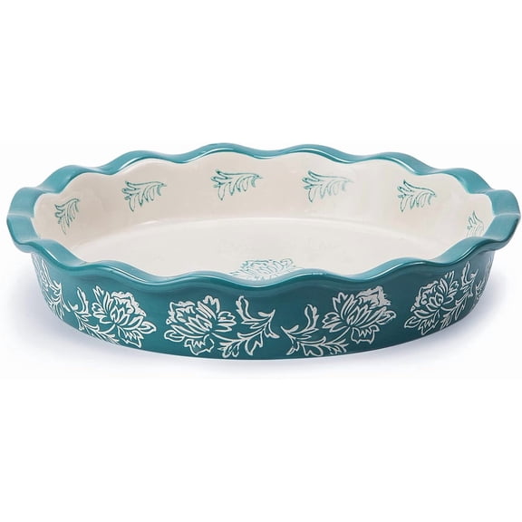 Pie Pan Ceramic Pie Dish Pie Plate Deep Dish Pie Pan Non-Stick Pie Pans for Baking Pie Pans Pie Dishes
