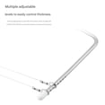 thumbnail image 4 of Stainless Steel Cheese Slicer Wire Cutter Adjustable Thickness Ergonomic Handle for Kitchen Baking Use, 4 of 5