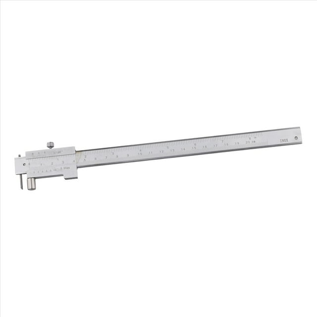 Calibre Vernier de Marcado de 0 A 200 mm con Trazador de Carburo, Regla de Marcado Paralelo, Instrumento de Medición, Herramienta