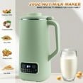 thumbnail image 6 of SONGAUN Soy Milk Maker Machine,20Oz Automatic Nut Milk Maker with 10 Blades,Smart Cold and Hot Dairy Soybean/Oat/Maker Machine,Soup Maker with Delay Start/Keep Warm/Self-Cleaning/Filtering(White), 6 of 8