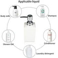 thumbnail image 4 of Visland Ceramic 11 oz Stainless Steel Pump Soap Dispenser, 4 of 6