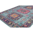 thumbnail image 6 of Bashian Rugs  Fausto Multicolor Oriental Medallion Area Rug Fuchsia 3'8" x 5'6" /Surplus Floral & Botanical 0.51 - 0.75 inch 4' x 6' Indoor Bohemian &, 6 of 6