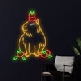 thumbnail image 3 of Handmadetneonsign Capybara Yuzu Neon Sign, Capybara Orange Led Sign, Lemon Capybara Led Light, Lime, 3 of 5