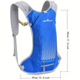 thumbnail image 4 of Breathable Bicycle Cycling Backpack, With Helmet Organizer Pocket, Hydration Pack For Biking Riding Running Hiking, 4 of 5