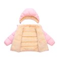 thumbnail image 3 of Gyratedream 2-6T Toddler Kids Little Girl Boy Winter Down Coat Fleece Lined Hooded Jacket, 3 of 11