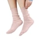 thumbnail image 1 of Medias largas holgadas por encima de la rodilla, de seda transparente, para mujeres y niñas (rosa claro), 1 of 7