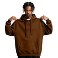 thumbnail image 3 of Basysin Men's Hoodies Pullover Long Sleeve Casual Drawstring Sweatshirts Men Casual Solid Color Pullover Drawstring with Pocket, Sizes S-3XL, 3 of 6