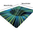thumbnail image 3 of SuChun Kitchen Rug 3D Rug Fashion Trap Carpet Of Polyester Machine Washable Anti Rug Anti Floor Mat For Living Room An Catching Home Décor Green, 3 of 3