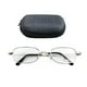 thumbnail image 1 of Guardurnaity Gafas de lectura plegables portátiles a la moda para hombres y mujeres, gafas de aumento para presbicia con marco de Metal ovalado, gafas para Gafas de lectura 150 grados Guardurnaity YJ1196-02, 1 of 6