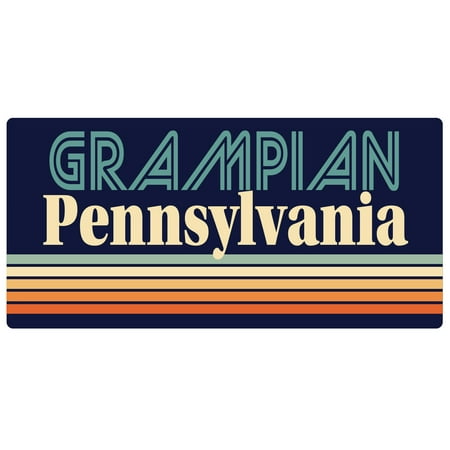 

Grampian Pennsylvania 5 x 2.5-Inch Fridge Magnet Retro Design