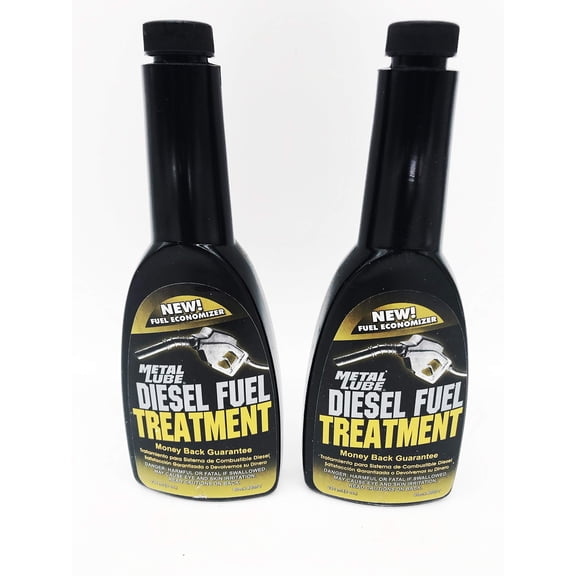 Metal Lube Diesel Fuel Treatment Additive, Injector Cleaner 8 OZ 12 Pack